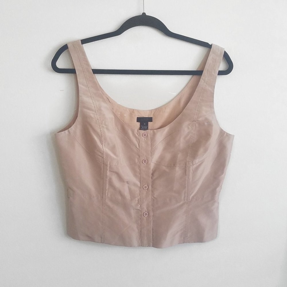 J. Crew Collection Corset Vest Top - size 6